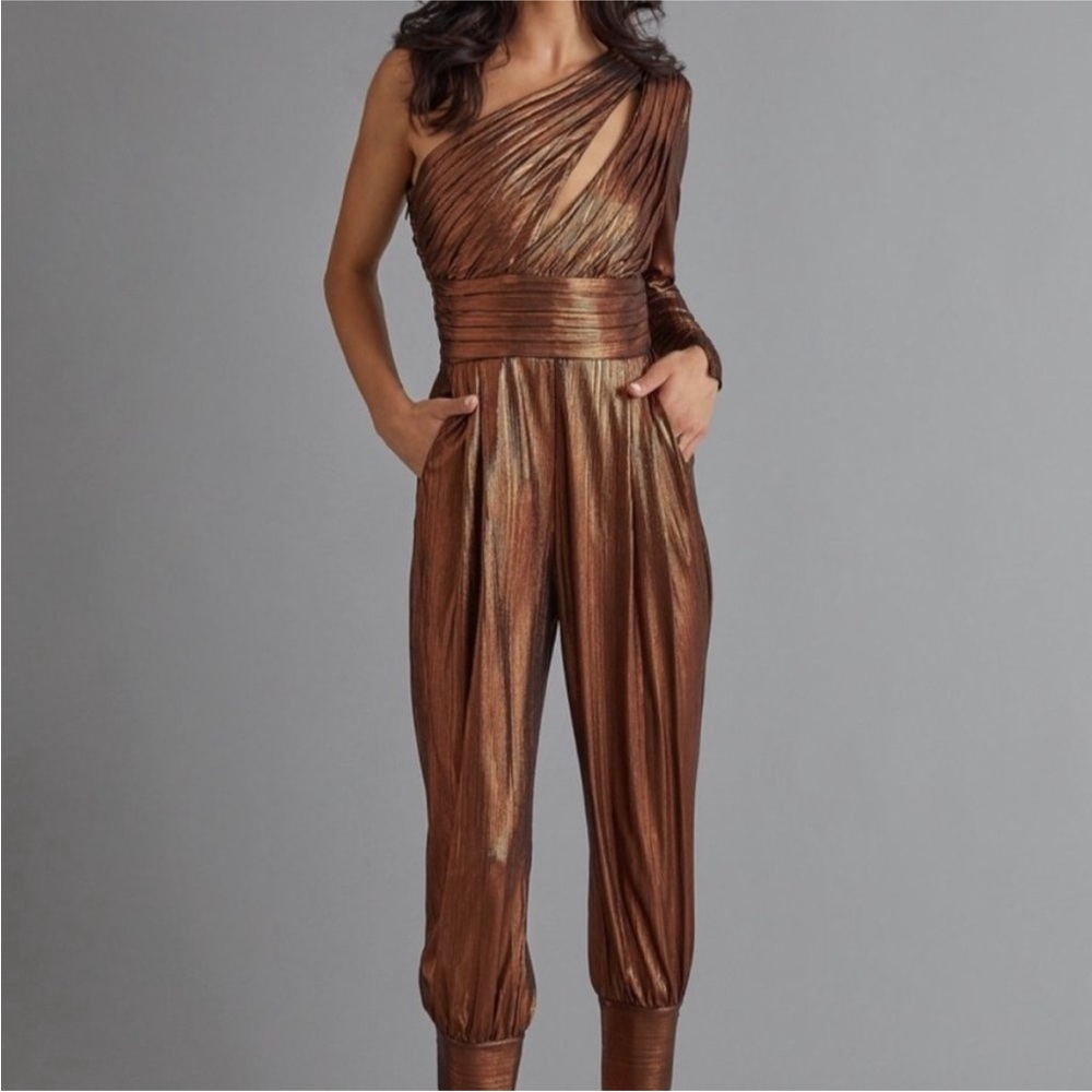 Retrofete Tini One-Shoulder Jumpsuit